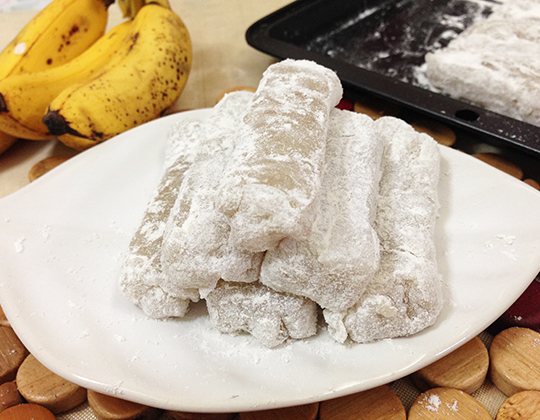 Banana Mochi Rolls Recipe | SideChef
